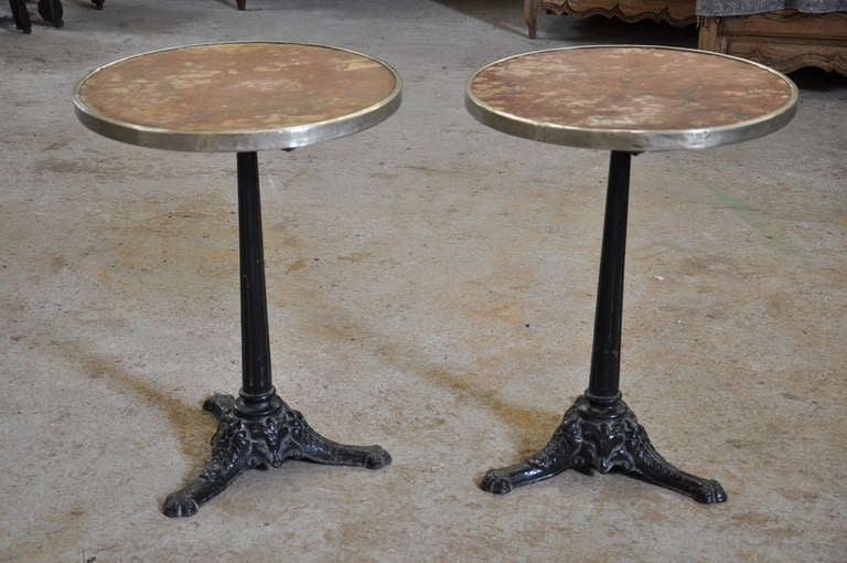 French Bistro Table - ONE PIECE IS AVAILABLE In Good Condition In Atlanta, GA