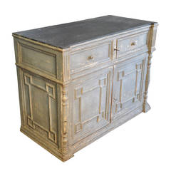 Early 19th Century Buffet in Painted Wood from the Catalan Region of Spain