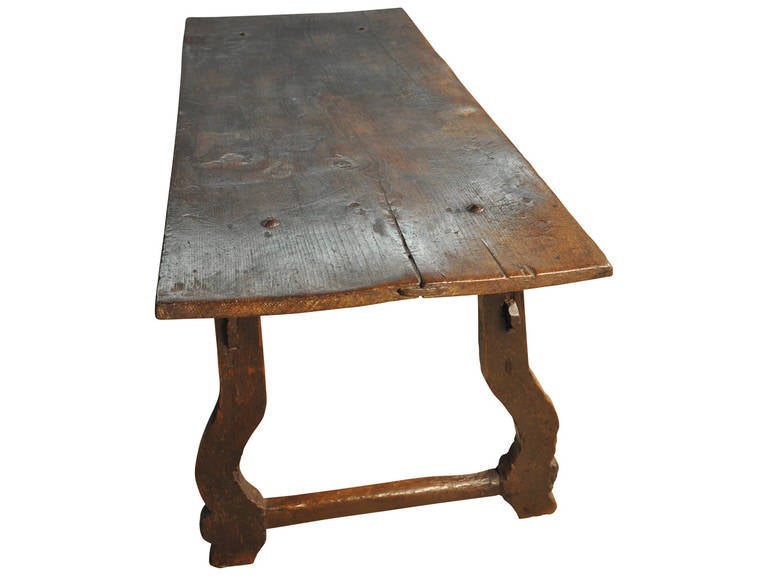18th Century and Earlier Spanish Table From The 17th Century