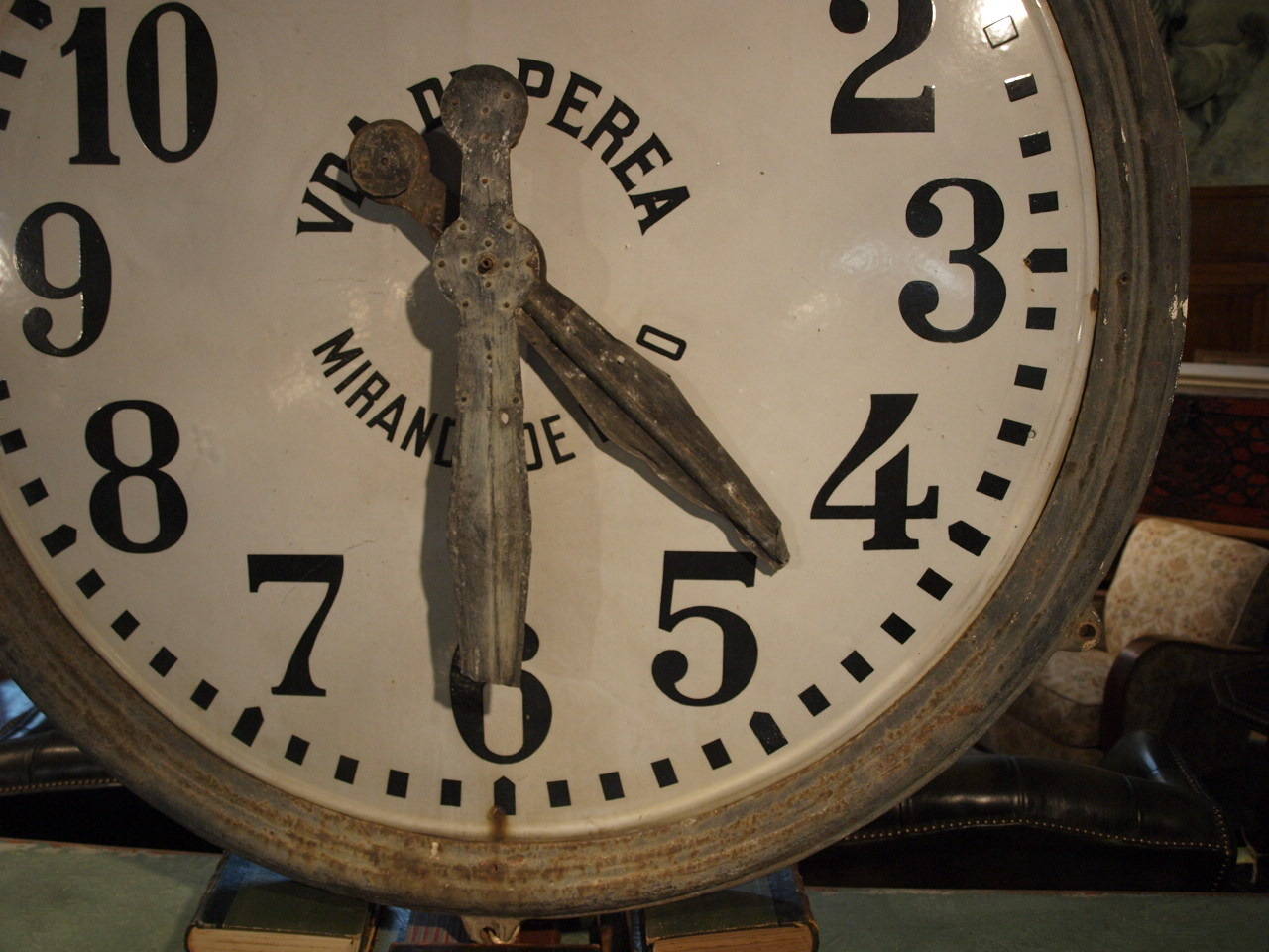 Late 19th Century Spanish Clock Face In Good Condition In Atlanta, GA