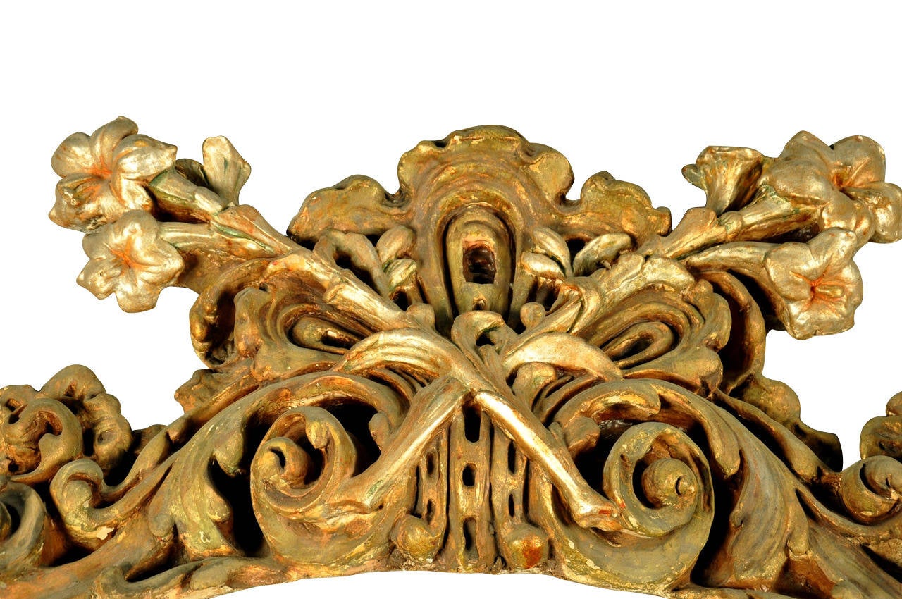 Late 18th Century over Door Fragment from Spain