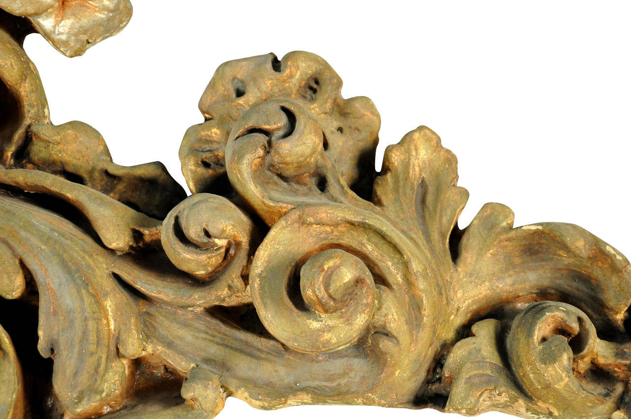 Gilt Late 18th Century over Door Fragment from Spain