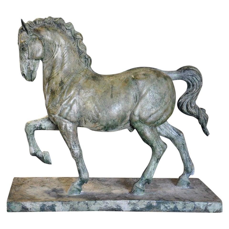 Leonardo da Vinci Horse Study Composite Sculpture