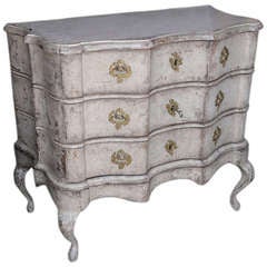 Antique 18th Century Painted Dutch Commode