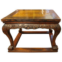 18th Century Chinese Offering Table in Elm Wood 6