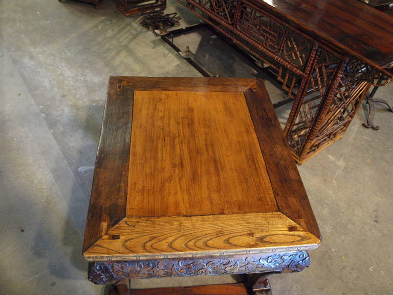 18th Century Chinese Offering Table in Elmwood 3
