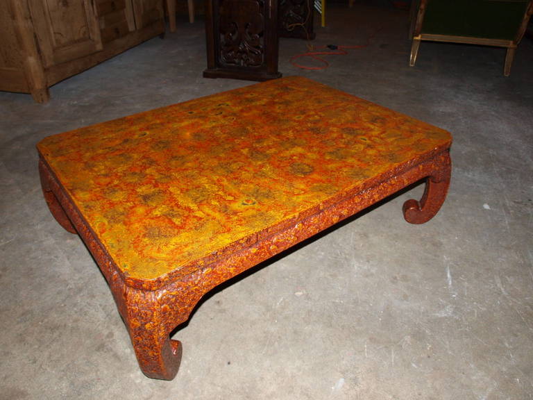 19th Century Japanese Wakasa Lacquer Table In Good Condition For Sale In Atlanta, GA