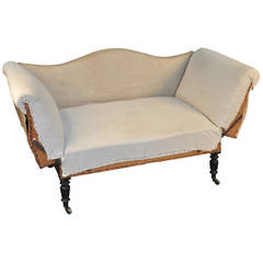 Late 19th Century French Napoleon III Period Banquette / Day Bed