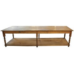 Used Late 19th Century French Draper Table - Work Table