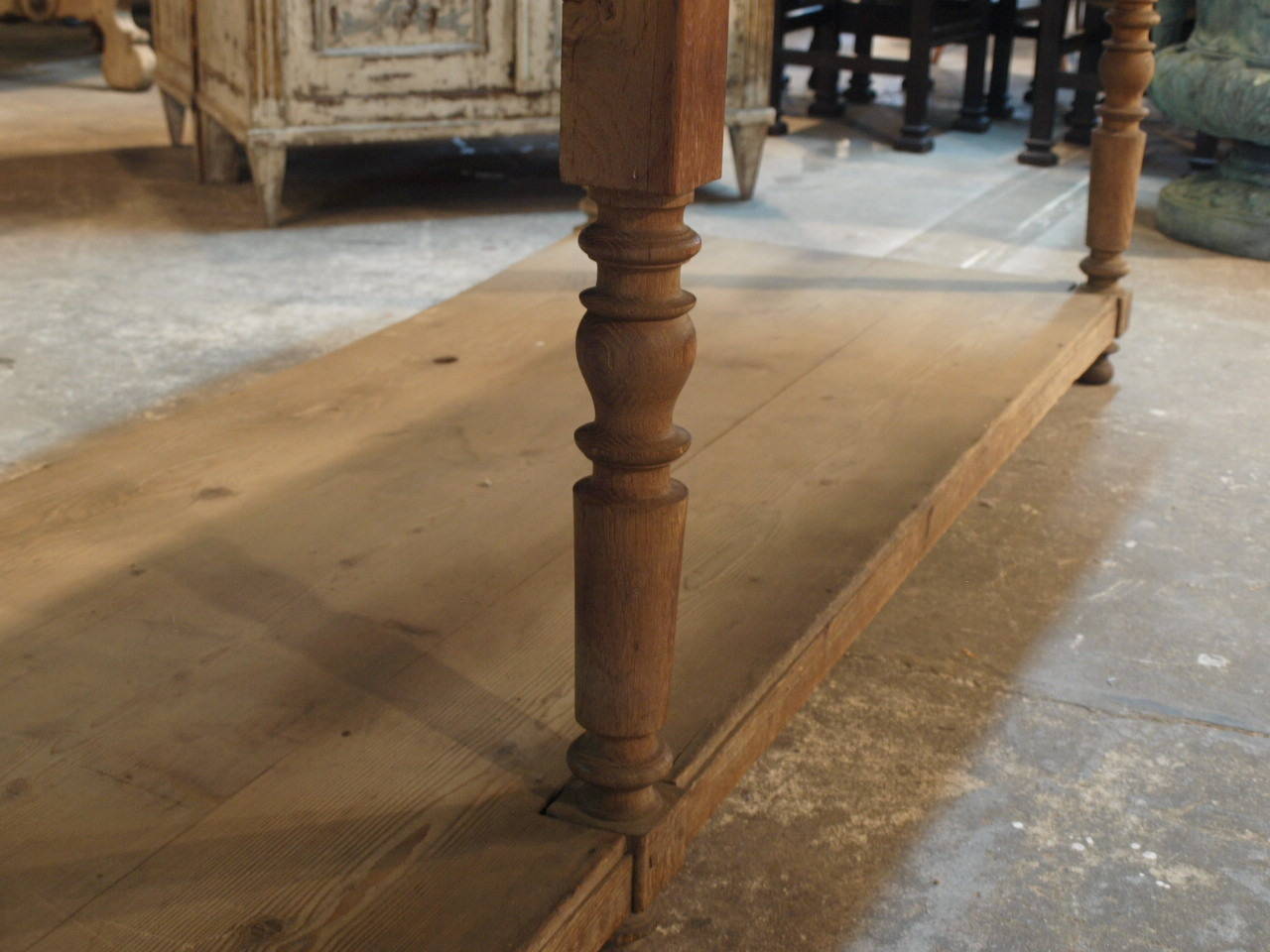 Oak Late 19th Century French Draper Table - Work Table