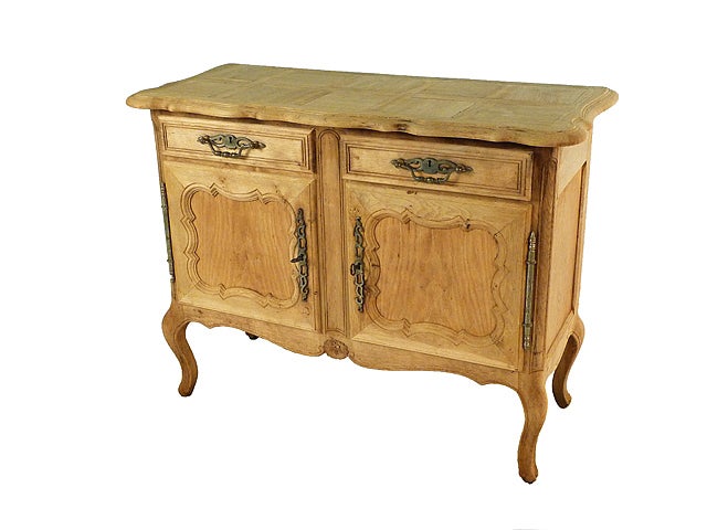 French Provencal Buffet In Washed Oak