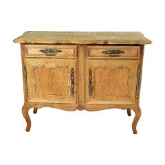 Antique French Provencal Buffet In Washed Oak
