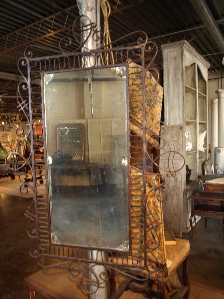 Catalan Mirror In Iron