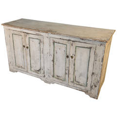 Antique Mid 19th Century Painted Catalan Buffet