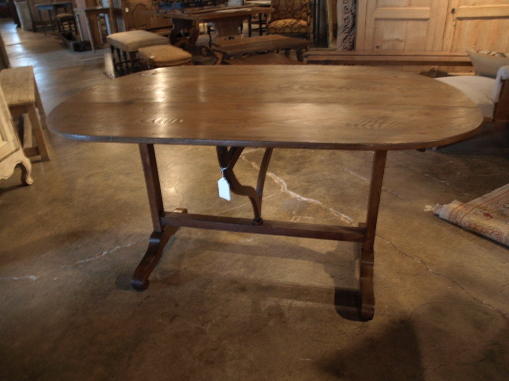 Late 19th Century Wine Tasting Table in Pine 3