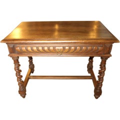 Louis XIII Style Desk in Walnut
