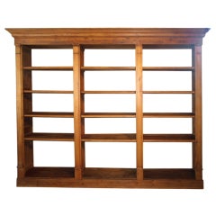 Exceptionally Large 19th Century Directoire Style Bookcase