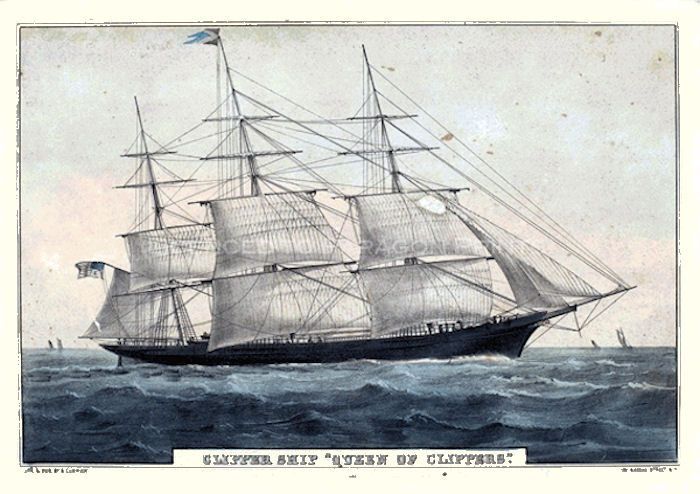 FINE AMERICAN CLIPPER SHIP MODEL; Carefully Handmade and Authentic to Original.

Presented is a carefully handcrafted full rigged model of a classic American three masted Clipper Ship, QUEEN OF CLIPPERS, that was  made by a professional model