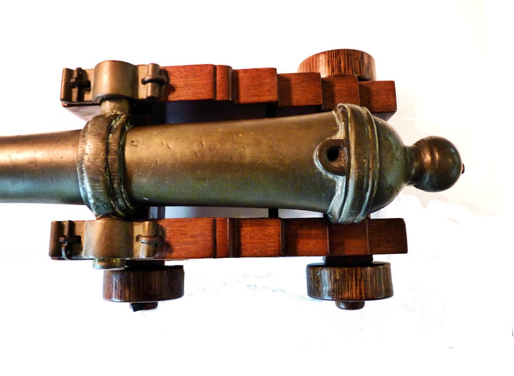 Miniature Indonesian cannons, mainly in the Lantaka style, were popular in the East Indies starting in the 16th Century, where they were mounted on small ships as swivel guns. In smaller sizes, they were also considered a form of currency and used