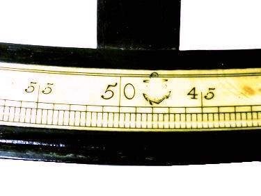 18th Century and Earlier Early Period English Nautical Back Sight Octant by J. Ramsden For Sale