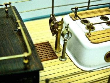 Unknown Royal Navy Steam Launch of Pinnace Class of 1867 Nautical Model