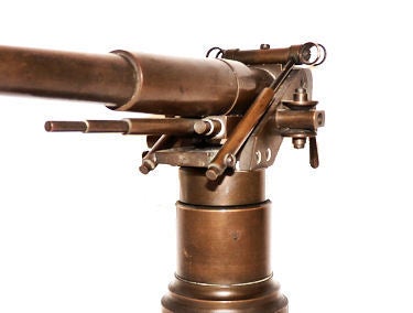 20th Century Bronze US Submarine Nautical Deck Cannon Miniature Weapon