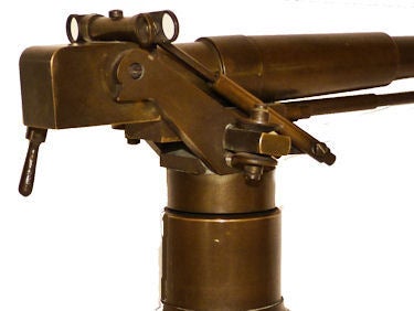 Bronze US Submarine Nautical Deck Cannon Miniature Weapon 1
