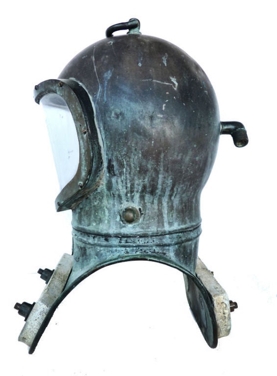 Vintage Morse Nautical Shallow Water Dive Helmet No. 15 1