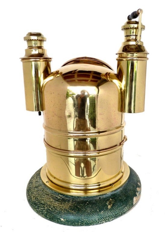 19th Century Antique Table Top Nautical Display Binnacle Compass For Sale