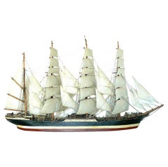 Last of Clipper Ships German Bark Priwall Nautical Model Ship