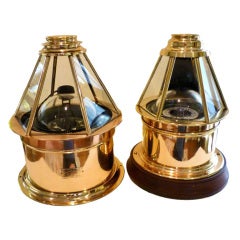 Giant Ships Nautical Skylight Binnacle Polished Brass