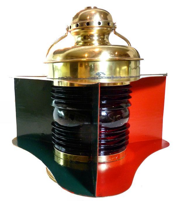 PRESENTED is one of the rarest marine lights Perkins Marine Lamp Corporation of Brooklyn, NY made for boats up to 26 feet long. It is only the second example that we have had to offer. Anthony Hobson's, 