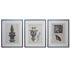 Group of Three Architectural Prints Group of Three Architectural Prints