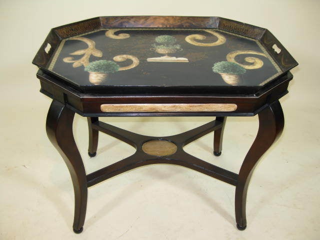 Vintage Tray on Stand
