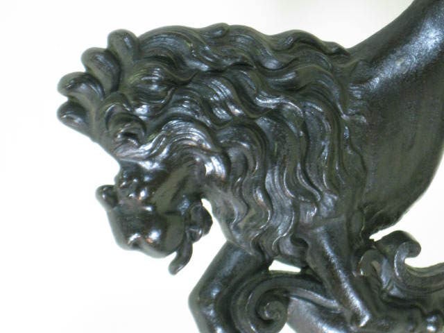 20th Century 19th Century English Iron Doorstop