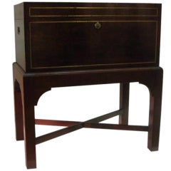 Antique 19th Century Humidor on stand