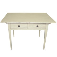 Swedish Painted Neoclassic Side Table