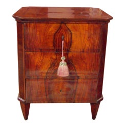 Austrian Beidermeier Three Drawer Stand