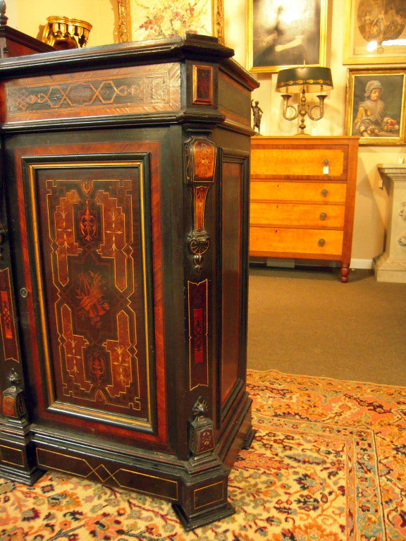 American Renaissance Revival cabinet, New York, Herter Brothers For Sale 1