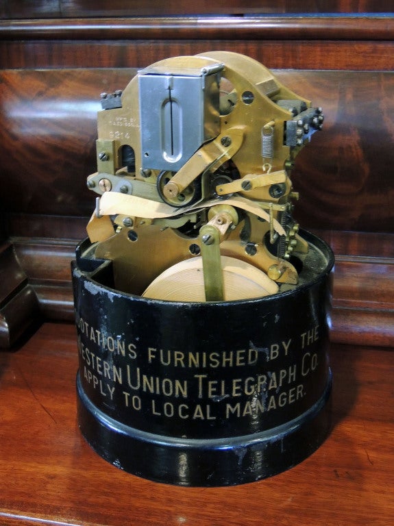 Edison Universal Stock Ticker For Sale at 1stDibs edison stock ticker