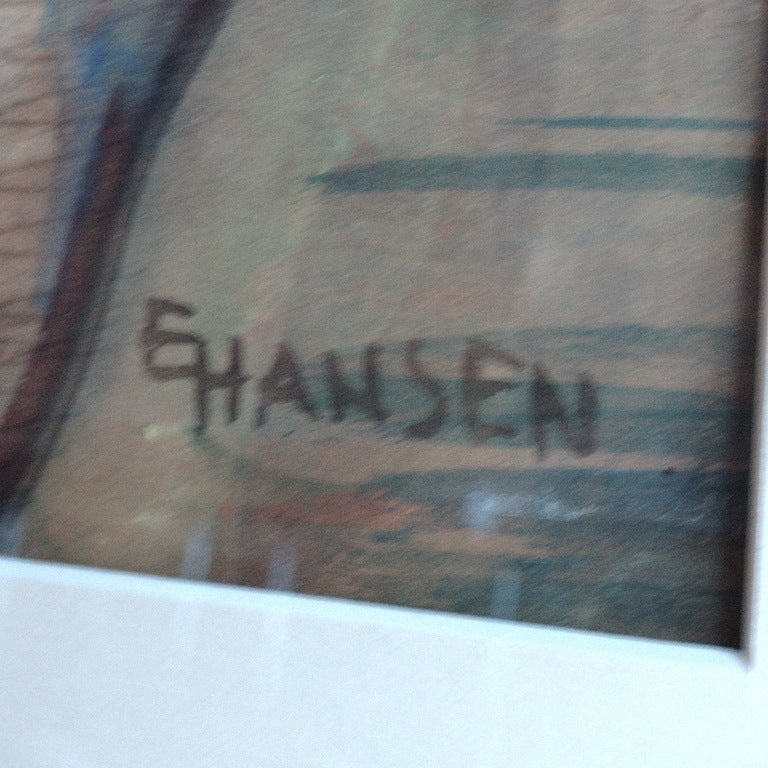 Painter in Porcelain by Ejnar Hansen