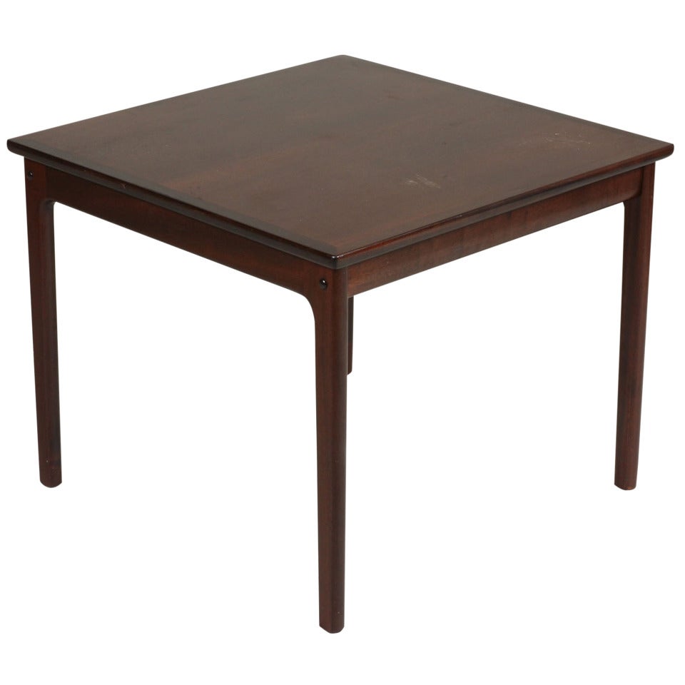 Ole Wanscher Coffee Table/Side Table in Mahogany For Sale