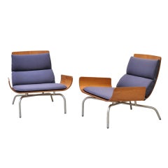 Pair of Duna Chairs by Marconato & Zappa for Paroda