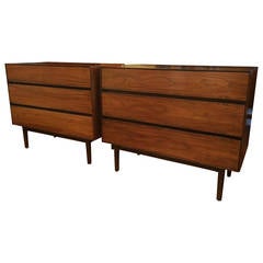 Used Pair of Stanley Chest of Drawers