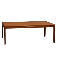 Mahogany Coffee Table by Ole Wanscher for AJ Iversen