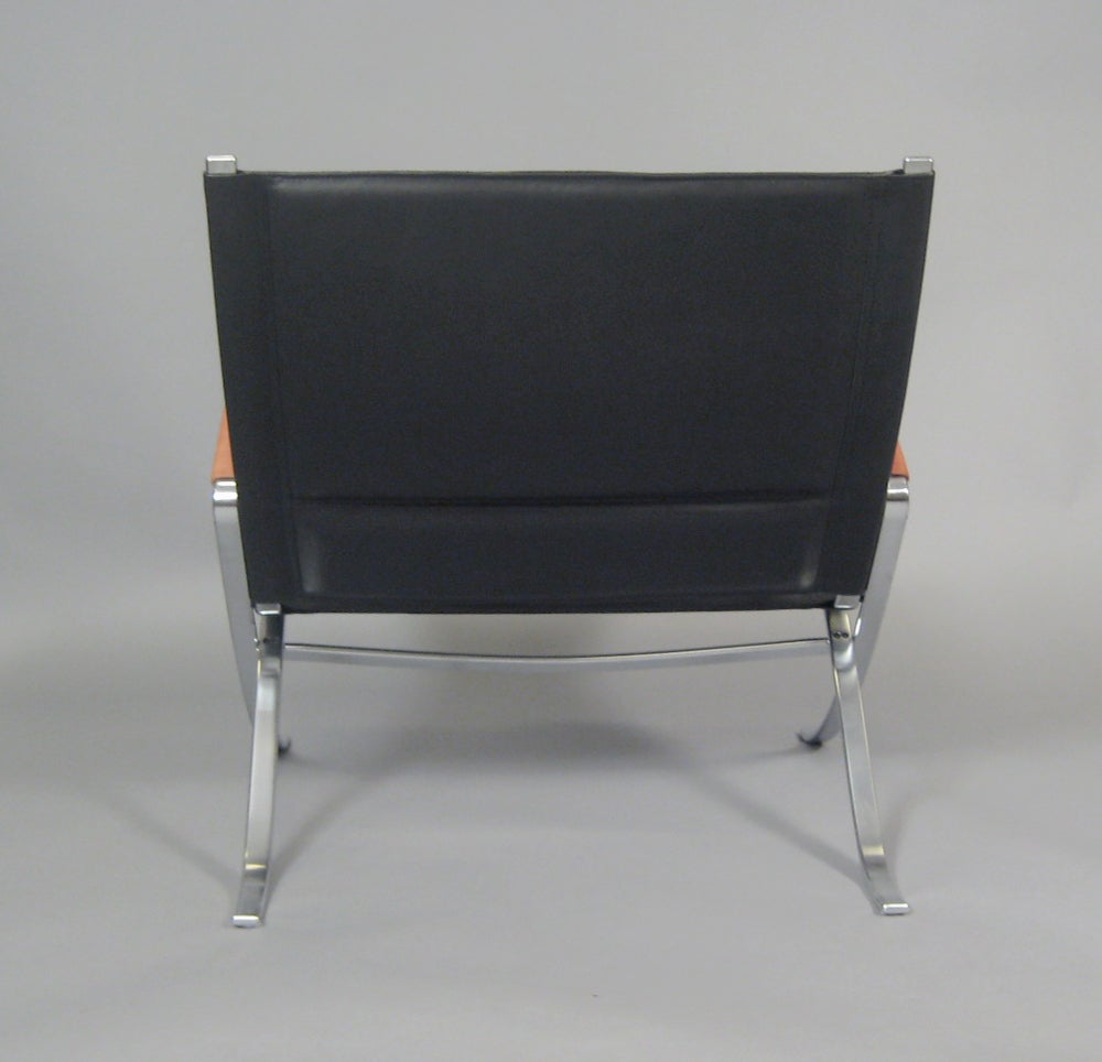 FK82 X-Chair by Fabricius & Kastholm In Excellent Condition For Sale In Bryn Mawr, PA