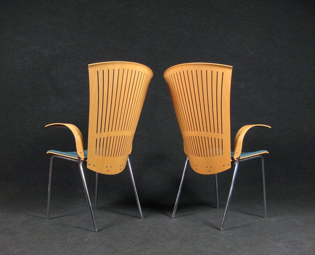 20th Century Set Of 6 Tuba Chairs By Nanna Ditzel