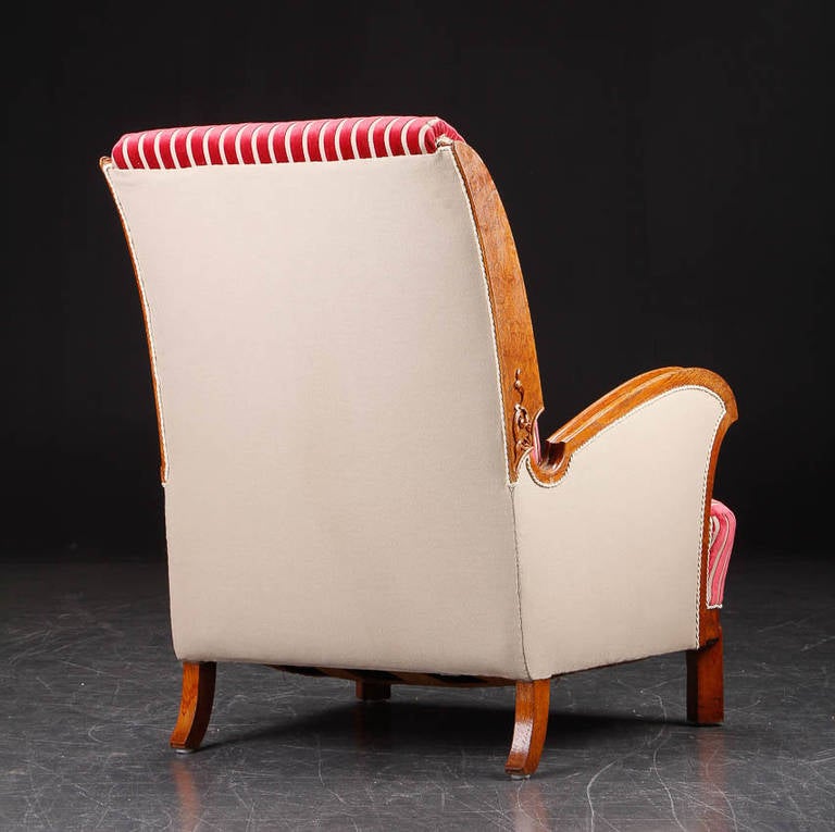 Mid-20th Century Art Deco Lounge Chair, 1930s, Swedish
