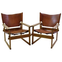 Pair of Safari Chairs by Kai Winding