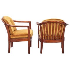 Pair of 1960s Swedish "Classic" Easy Chairs